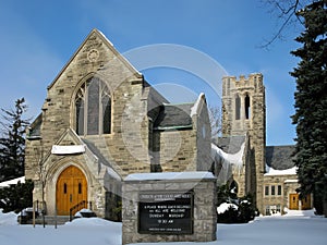 Church in Kitchener, Canada photo