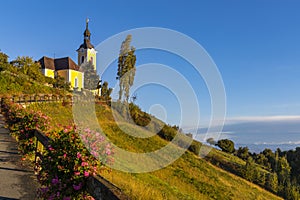 Church in Kitzeck im Sausal, Styria, Austria