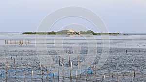 Church on Kuruchadditivu Island Jaffna - Sri lanka