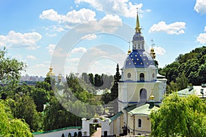 Church in Kyiv, Ukraine, cityscape photo