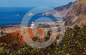 Church La Candelaria in La Frontera El Hierro, Canary Islands photo