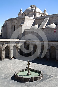 Church La Compania, Arequipa, Peru photo