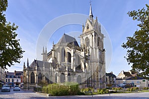 Church at La-FertÃ©-Bernard in France