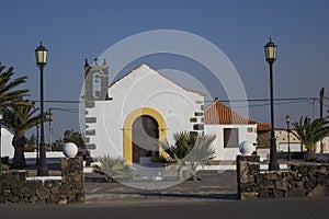 Church in Lajares Fuerteventura Las Palmas Canary Islands Spain