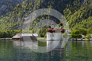 Church on a lake