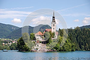 Church in Lake Bled