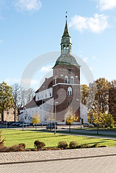 church in latvia. valmiera