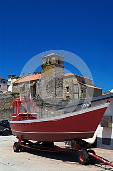 Church of Laxe ,A CoruÃÂ±a,Galicia,