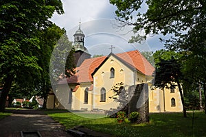 Church in Leba, Poland.