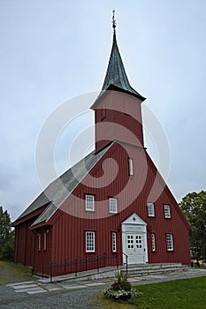 Church in Leinstrand, Trondelag County, Norway photo