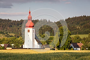 Kostol v Liptovských Matiašovciach, Slovensko, 2017