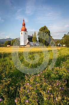 Kostol v Liptovských Matiašovciach, Slovensko, 2017