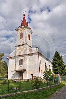 Kostol v Liptovskom Trnovci na Slovensku.