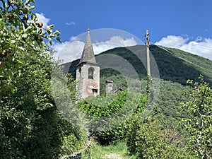 Church of Loco, Ticino, Switzerland