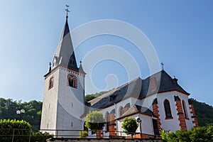 Church of Loef at Moselle Germany Europe