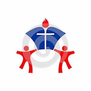 Church logo. Worshipers of Jesus Christ
