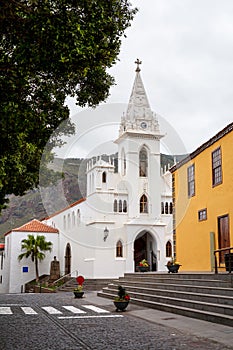 Church in Los Silos. Tenerife, Canary Islands