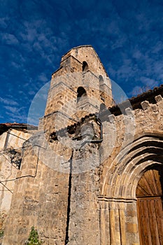 Church in lower part of Frias Spain photo