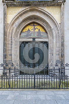 Church in Luther city Wittenberg