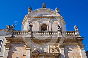 Church of Madonna del Carmine. Manduria. Puglia. Italy.