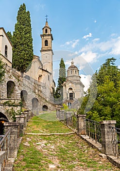 Church of the Madonna dell`Immacolata in Brienno, Italy photo