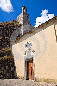 Church of Madonna della Rocca. Satriano di Lucania. Italy.