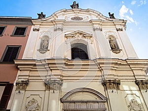 Church Madonna dello Spasimo in Bergamo city