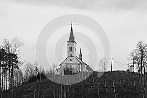 Church in Malenovice photo