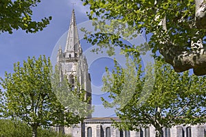 Church of Marennes in France