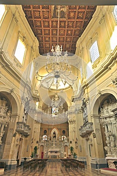 The church of Maria del Carmine of Lecce