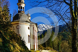 Church Maria Kunterweg by Ramsau