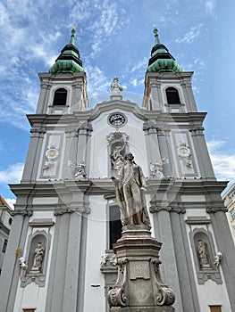 Church Of Mariahilf In Vienna