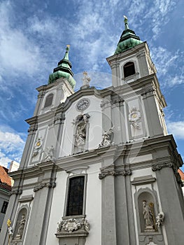Church Of Mariahilf In Vienna