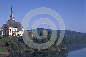 The Church of Marika Bozja, Bled, Slovenia.