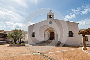 The church of marinella in sardinia