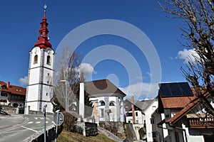 Church of Mary in the village of Ljubno photo