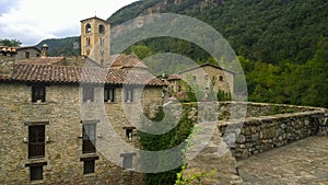 The church and medieval houses of Beget photo