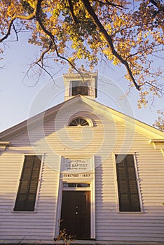 A church or meeting house built in 1857 in Hurley New York photo