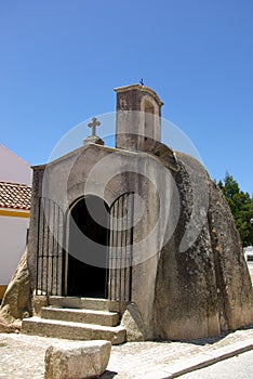 Church from megalÃÂ­tic photo