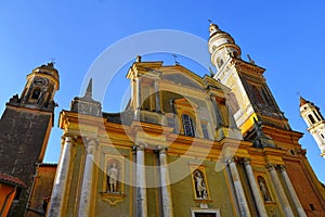 Church in Menton in France