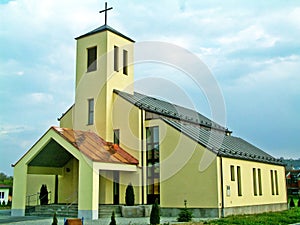 Church of the Merciful Jesus, Pozega Croatia / Crkva Milosrdnog Isusa na SajmiÅ¡tu, PoÅ¾ega Croatia