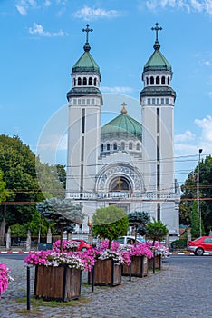 Church Michaelmas at Romanian town Medias