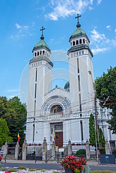 Church Michaelmas at Romanian town Medias