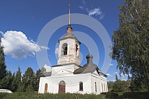 Church of the Miracle of Michael the Archangel in Honeh in Veliky Ustyug