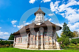 Church of Moldovita Monastery in Romania
