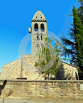 church of Mombuey in Zamora province photo