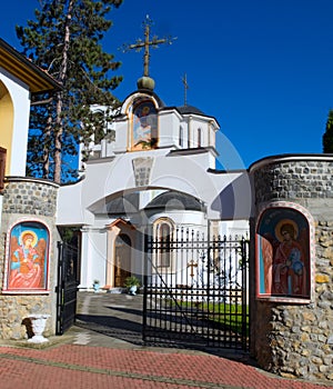 Church in Monastery complex Privina Glava, Sid, Serbia photo