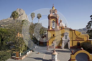 Church and monolith of Bernal