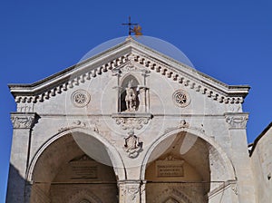 Church in Monte Saint Angelo in Italy photo