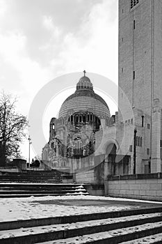 Church of monument for interallied forces in Liege. Belgie